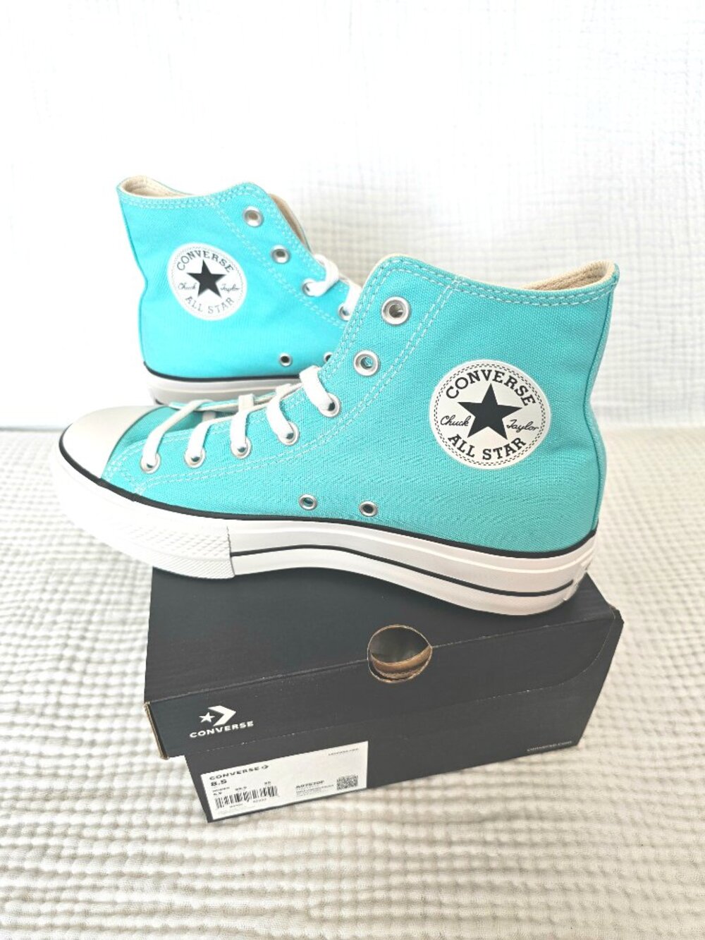 😍NWT😍 Converse Chuck Taylor All Star Lift Canvas Platform, Womens 8.5 - Picture 6 of 12